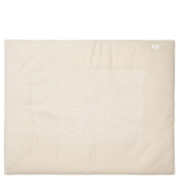 Koeka Laufstalldecke - Viereckige Laufgittereinlage - Spieldecke - Krabbeldecke - Faro - Musselin Ba