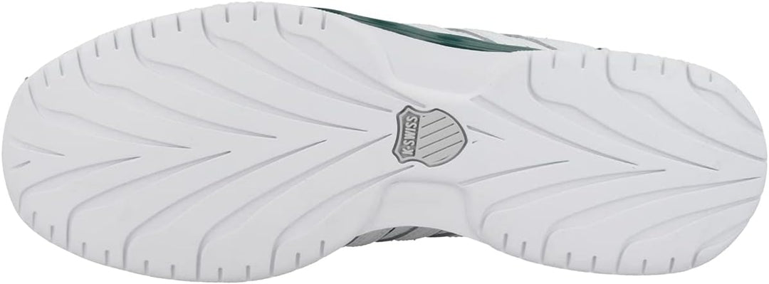 K-Swiss Herren Rinzler Sneaker 43 EU White Posy Green, 43 EU White Posy Green