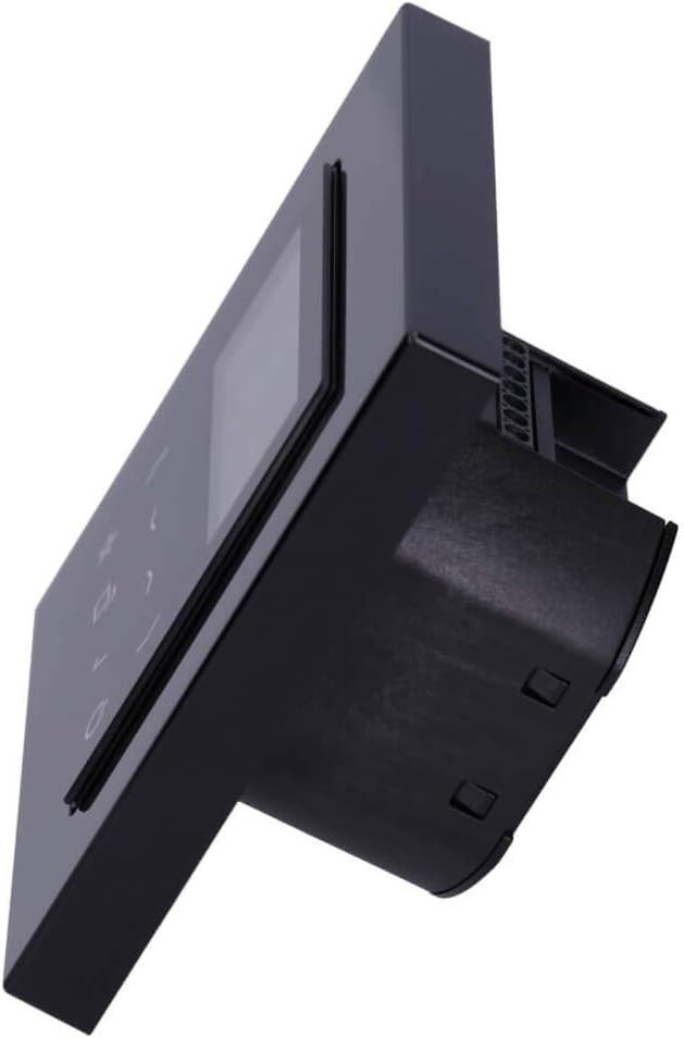 Jung Smart Radio DAB Komplett-Set Schwarz DABASW mit 1-Fach Rahmen A5581BFSW Serie A Set Schwarz Rad