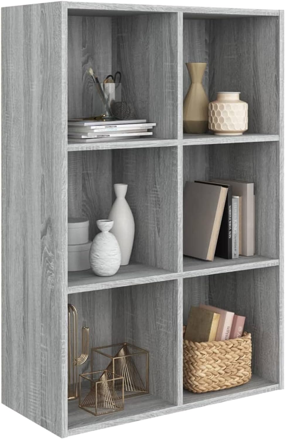 Tidyard Bücherregal Sideboard Standregal Aufbewahrungsregal Aktenregal Hochregal Holzregal Küchenreg