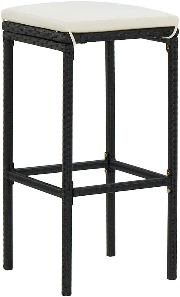 vidaXL 6X Barhocker mit Kissen Barstuhl Tresenhocker Küchenhocker Thekenhocker Tresenstuhl Thekenstu