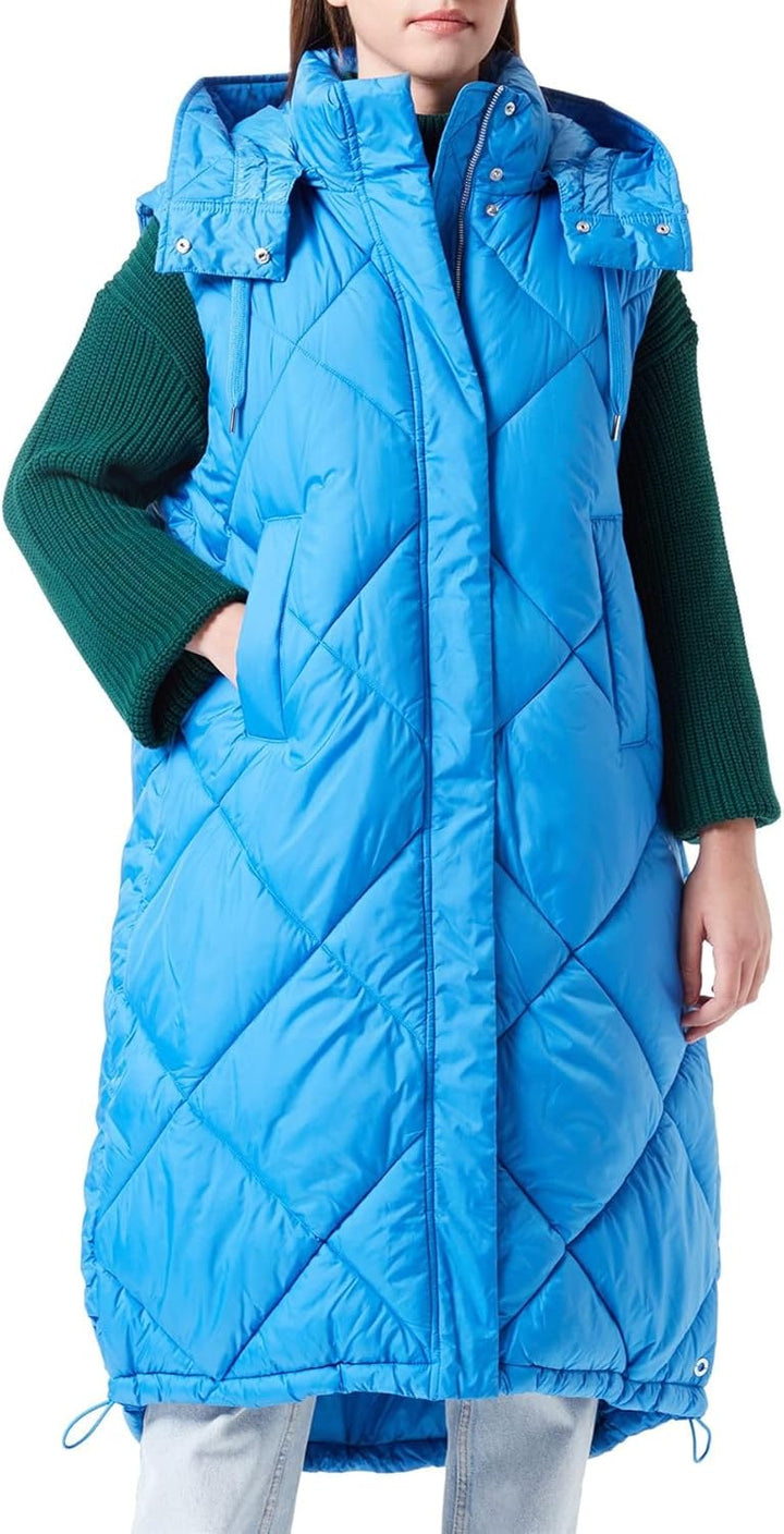 s.Oliver Gesteppte Longweste L Blue 5547, L Blue 5547