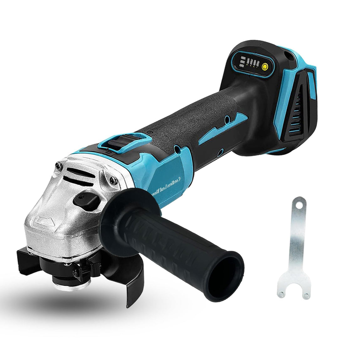 Bürstenloser Akku Winkelschleifer,Ersatz für Makita 18V Akku,11000U/min Elektro-Winkelschleifer,125