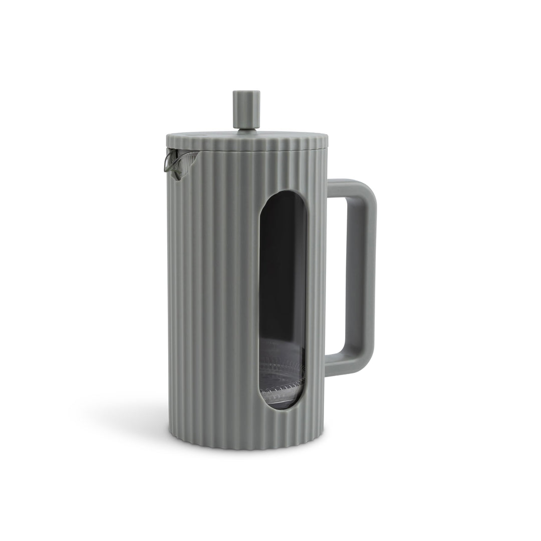 Driply French Press aus Glas – Edelstahlfilter & hitzebeständiges Borosilikatglas – 1000 ml (1L, 1 L
