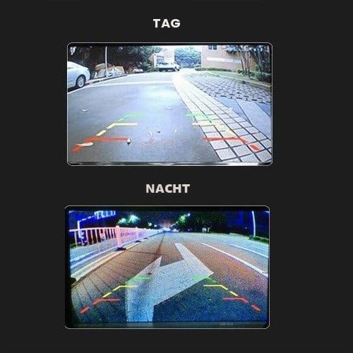 REARMASTER Multifunktionales Auto Rückfahrkamera, kleine Grösse Front-Kamera/Rückfahrkamera/Seiten K