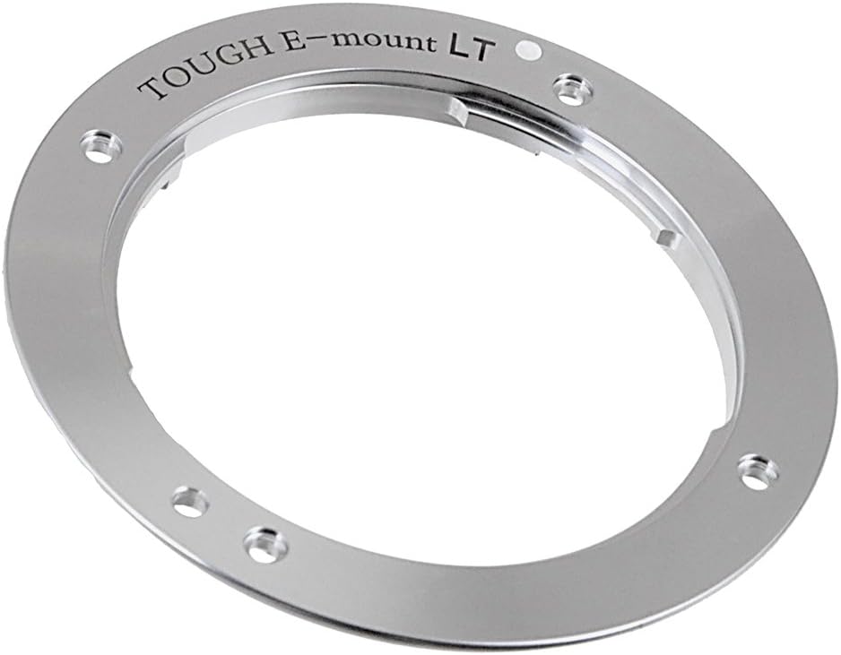 Fotodiox Pro Tough E-Mount - Silver - Light Tight Replacement Lens Mount for Sony E-Mount Cameras