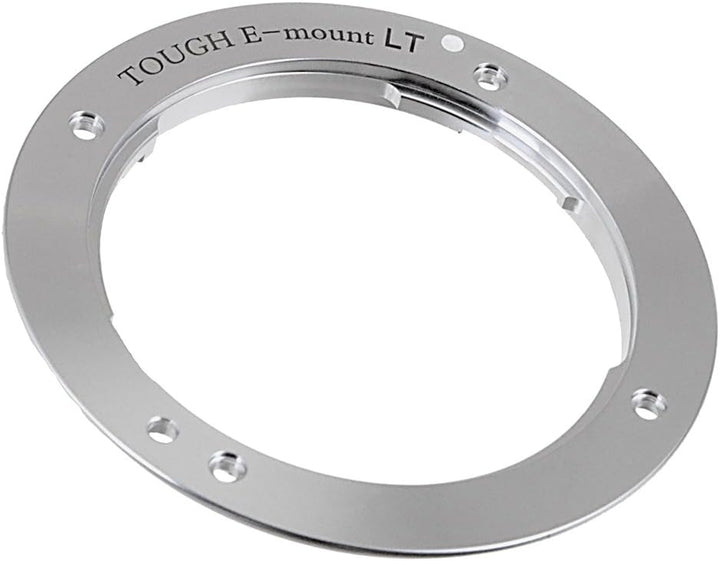 Fotodiox Pro Tough E-Mount - Silver - Light Tight Replacement Lens Mount for Sony E-Mount Cameras