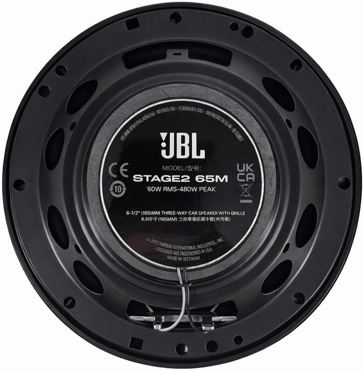 JBL Stage2 GEN2 65M 3-Wege Lautsprecher Auto 165mm (6,5 Zoll): von Harman Kardon Car HiFi mit 60W RM