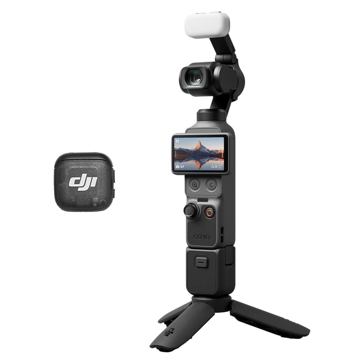 DJI Osmo Pocket 4 Kreativ Combo, Pocket-Gimbal-Vlog-Kamera, 1″ CMOS und 4K/240fps, 3-Achsen-Stabilis