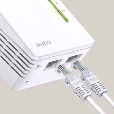 TP-Link WLAN Powerline Adapter Triple Set TL-WPA4220T KIT(600Mbit/s, WLAN 300Mbit/s, Wi-Fi Clone, Fa