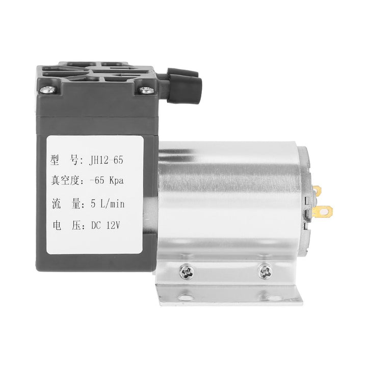 Mini Vakuumpumpe Unterdruck Saugpumpen DC 12 V 500mA mit Halter (120kpa 5L/min), 120kpa 5L/min