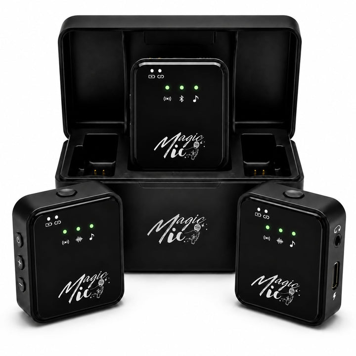MagicMic™ 2in1 Mikrofon (3. Generation) Content Creation, Lavalier-Funkmikrofon mit Geräusch­unterdr