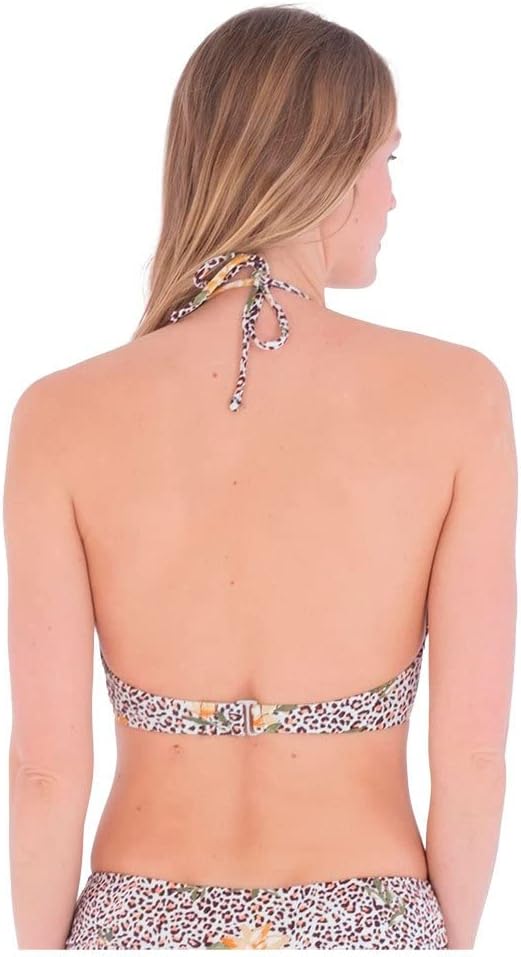 Hurley Damen Jungle Cat Underwire Bikinioberteil L Dschungel, Katze, L Dschungel, Katze