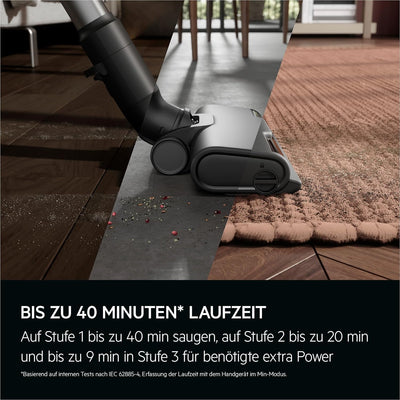 AEG Serie 6000 Akku-Staubsauger / Kabellos / Alle Böden / bis zu 99% Staubaufnahme / bis zu 50 min L