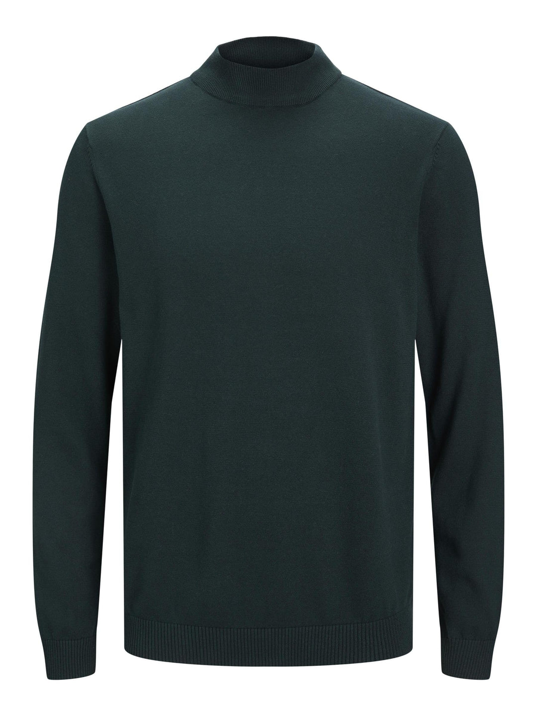 JACK & JONES Herren Jjebasic Knit Mock Neck Noos Pullover, Pine Grove
