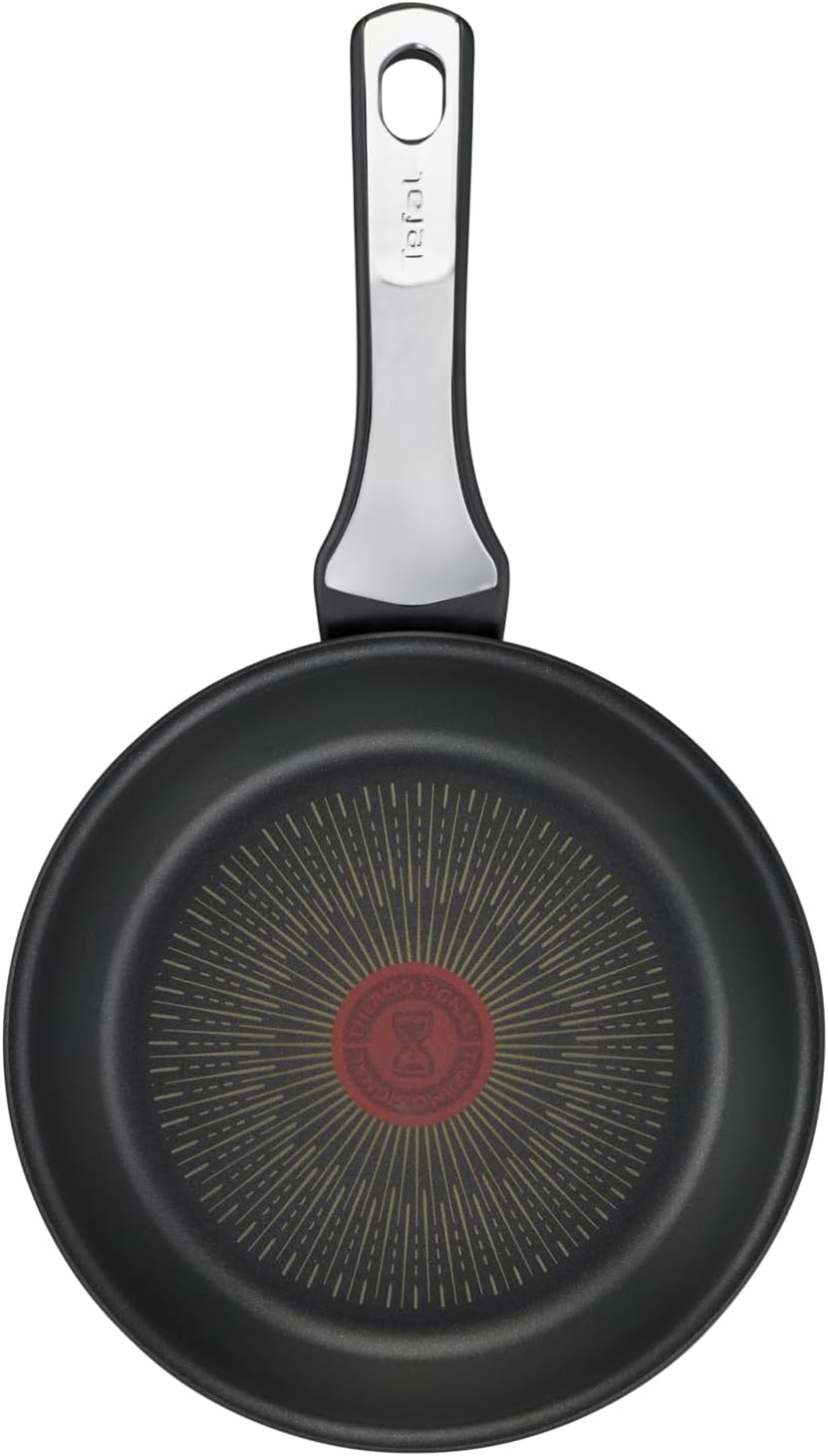 Tefal G25902 Unlimited On Bratpfanne | 20 cm | mit kratzfester Titanium Antihaft-Beschichtung | Ther
