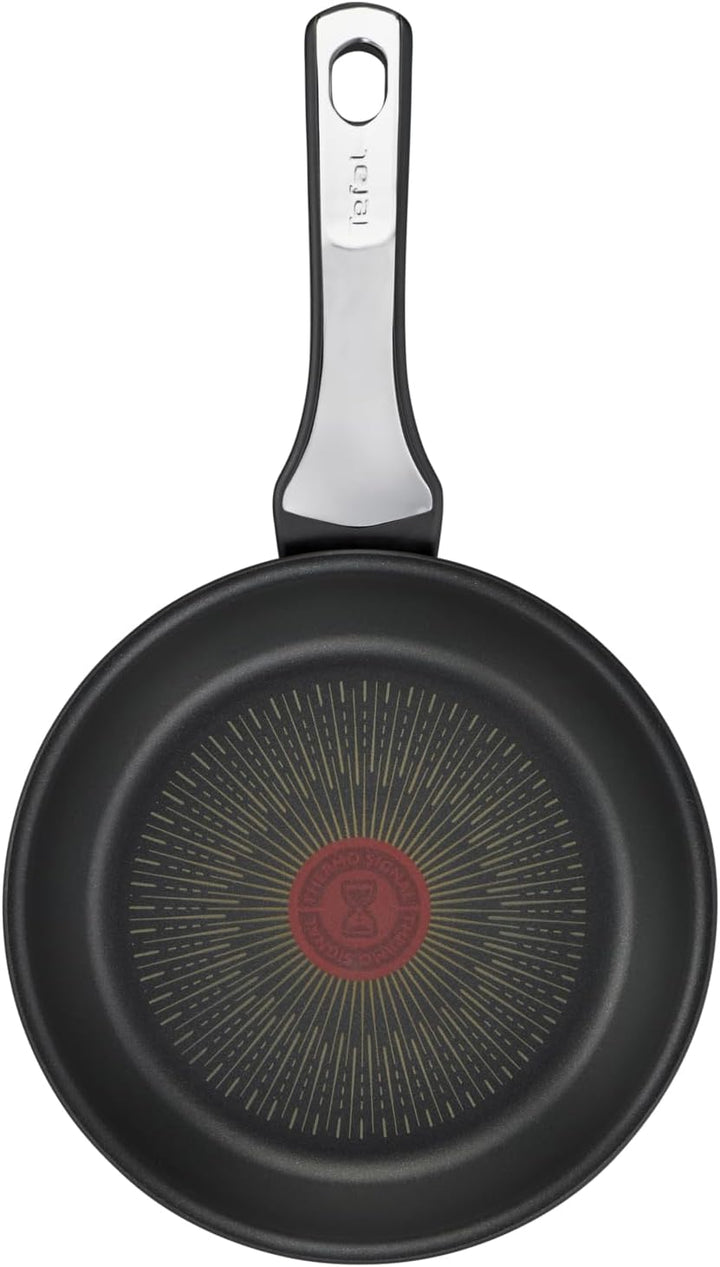 Tefal G25902 Unlimited On Bratpfanne | 20 cm | mit kratzfester Titanium Antihaft-Beschichtung | Ther