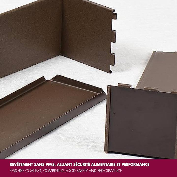 GOBEL 219720 Paste Lang Uni Antihaft. L 13 3/4in x W 3 1/8in x H 3 1/8in, L 13 3/4in x W 3 1/8in x H