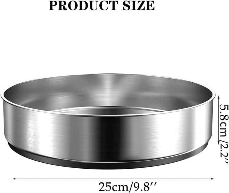 PIGPIGFLY Drehorganizer Küche,Drehscheibe Spice Rack Organizer Für Kabinett, 360 Grad Rotierender Vo