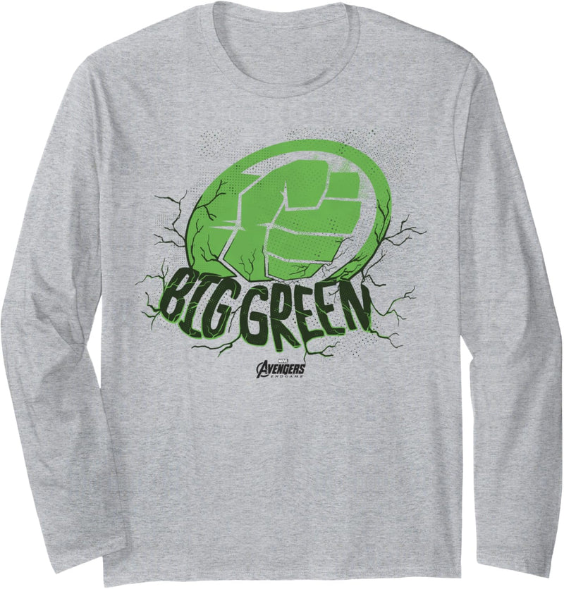 Marvel Avengers: Endgame Hulk Big Green Langarmshirt