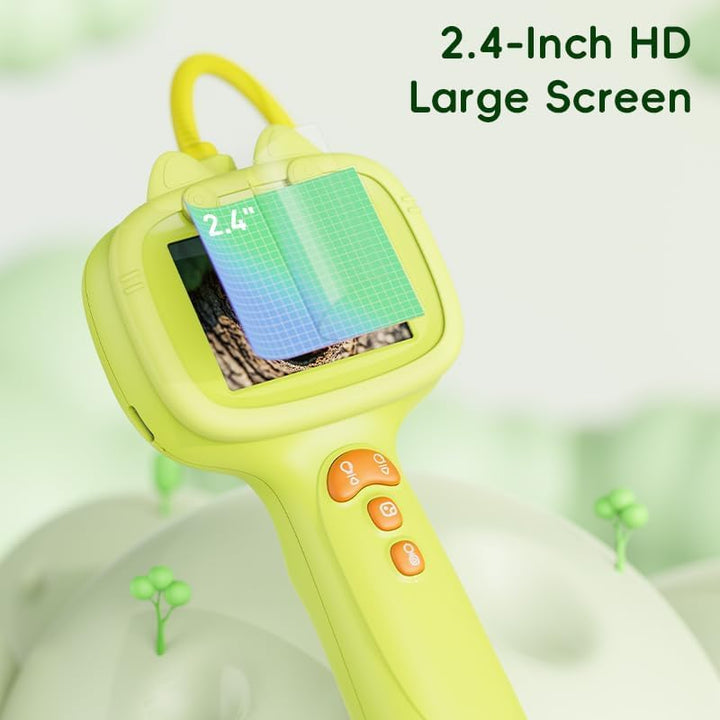 Daxiongmao Endoscope Camera for Children, 1080P Pädagogisches Wissenschafts-Erkundungsspielzeug Set,