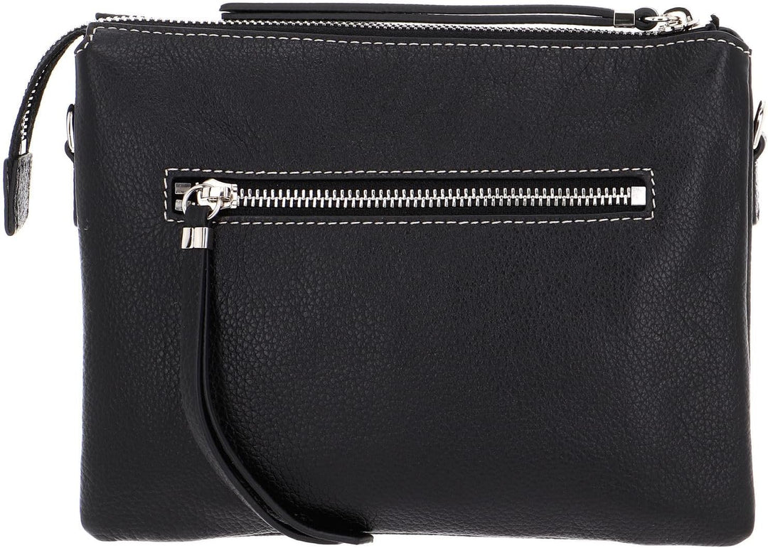 FREDsBRUDER Ferrara Umhängetasche Leder 22 cm Einheitsgrösse Schwarz, Einheitsgrösse Schwarz