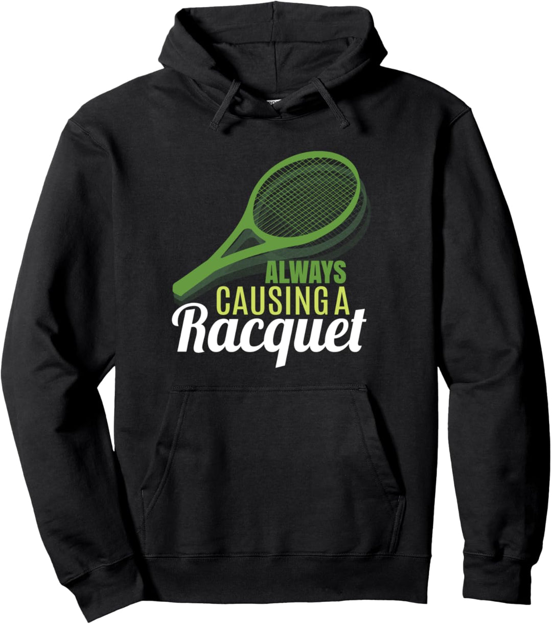 Pro Tennis Spieler Geschenk Tennisball Team Gear Zubehör Pullover Hoodie