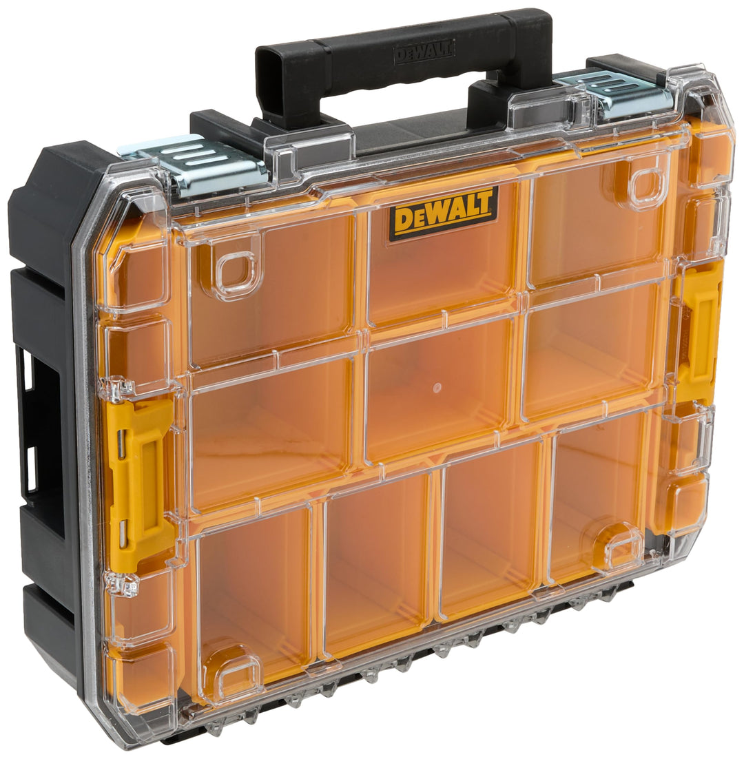 Dewalt TSTAK Organizer DWST82968-1 (spritzwassergeschützt IP54, durchsichtiger, schlagfester Deckel