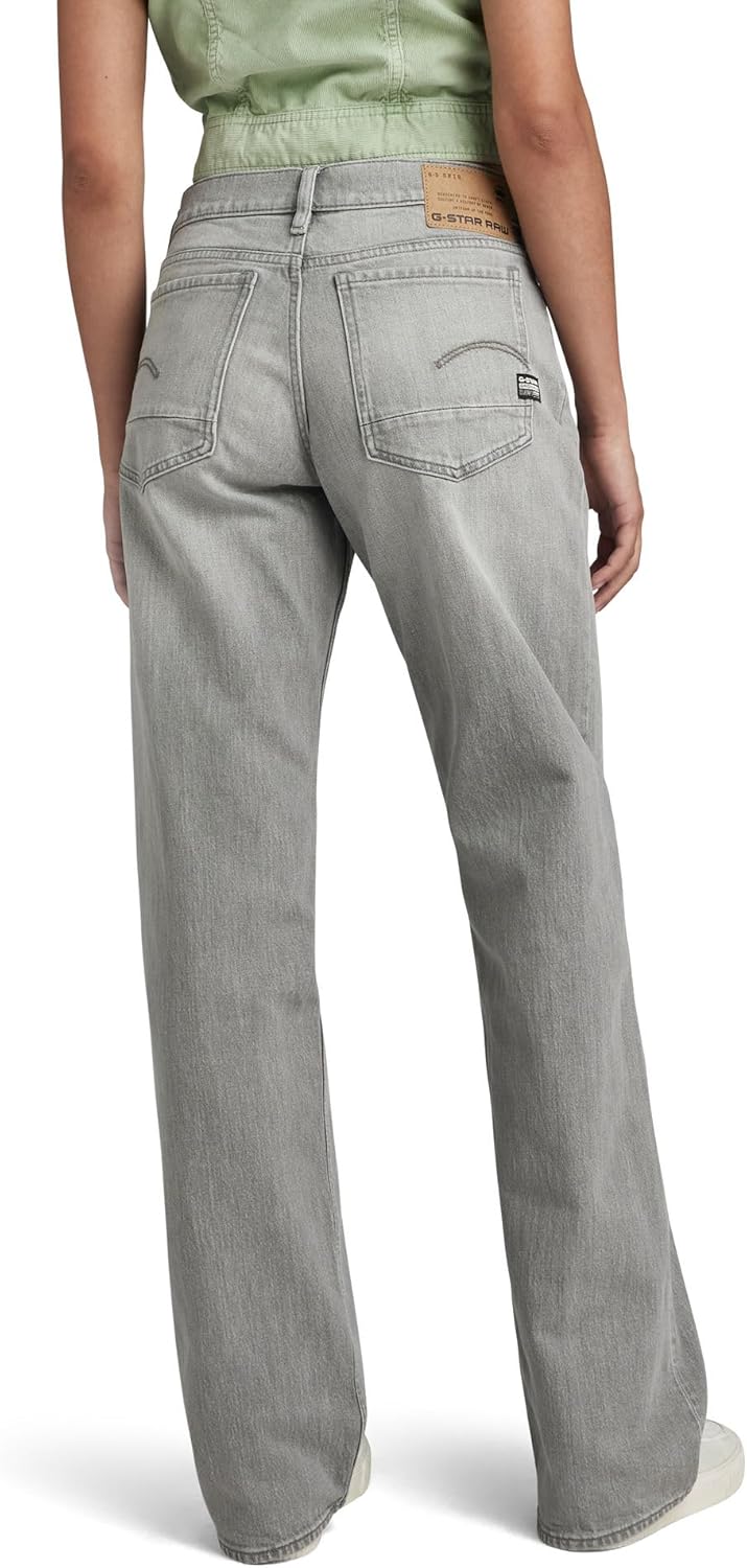 G-Star Damen Judee Loose Low Waist Jeans 25W / 32L Grau (Sun Faded Skyrocket D22889-d324-d903), 25W