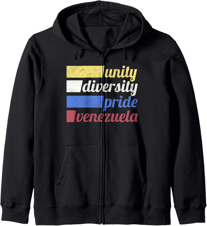 Trendy Venezuela Unity Kapuzenjacke