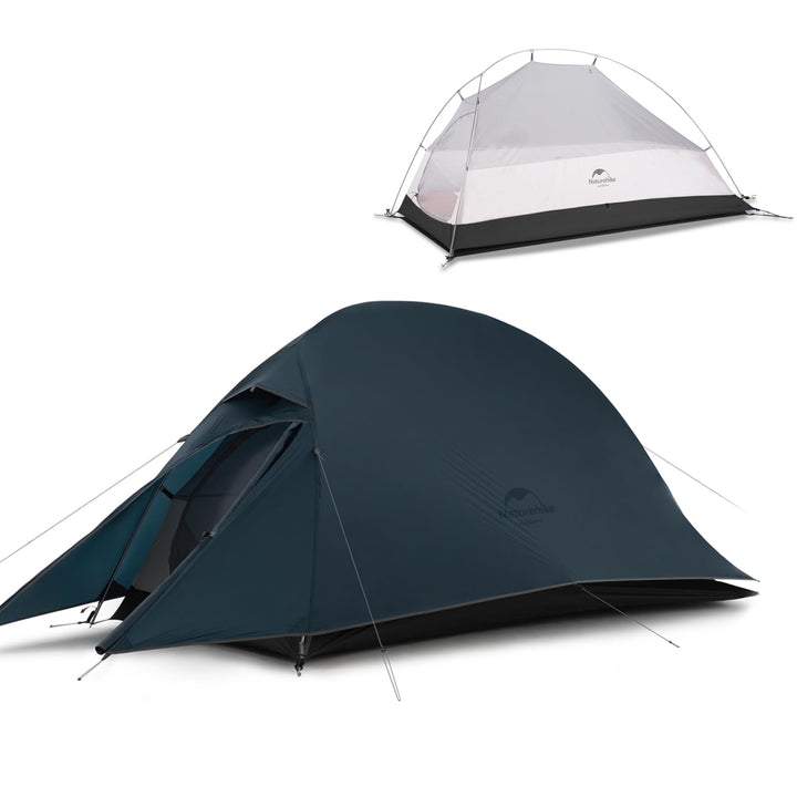 Naturehike Cloud up 1 Zelt Ultraleichte Zelt 1 Person Einzelzelt 1 Mann Zelt für 4 Jahreszeiten Zelt