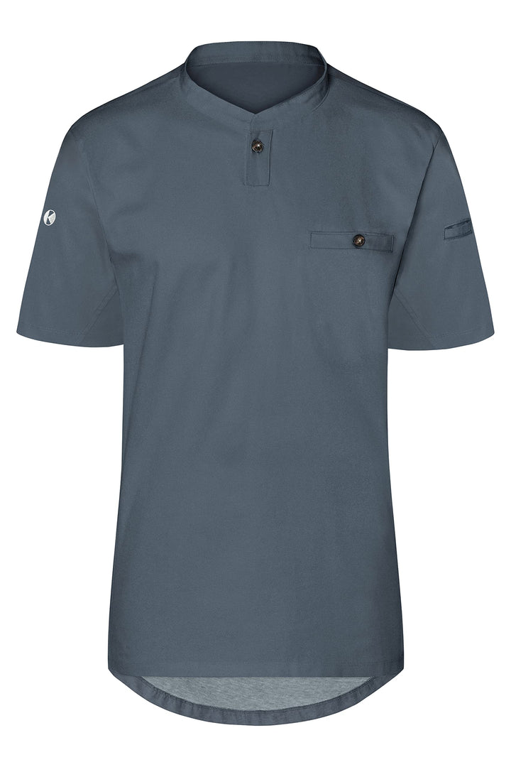 Karlowsky Herren Kurzarm Arbeitsshirt Performance 60% Baumwolle/40% Polyester, Anthrazit