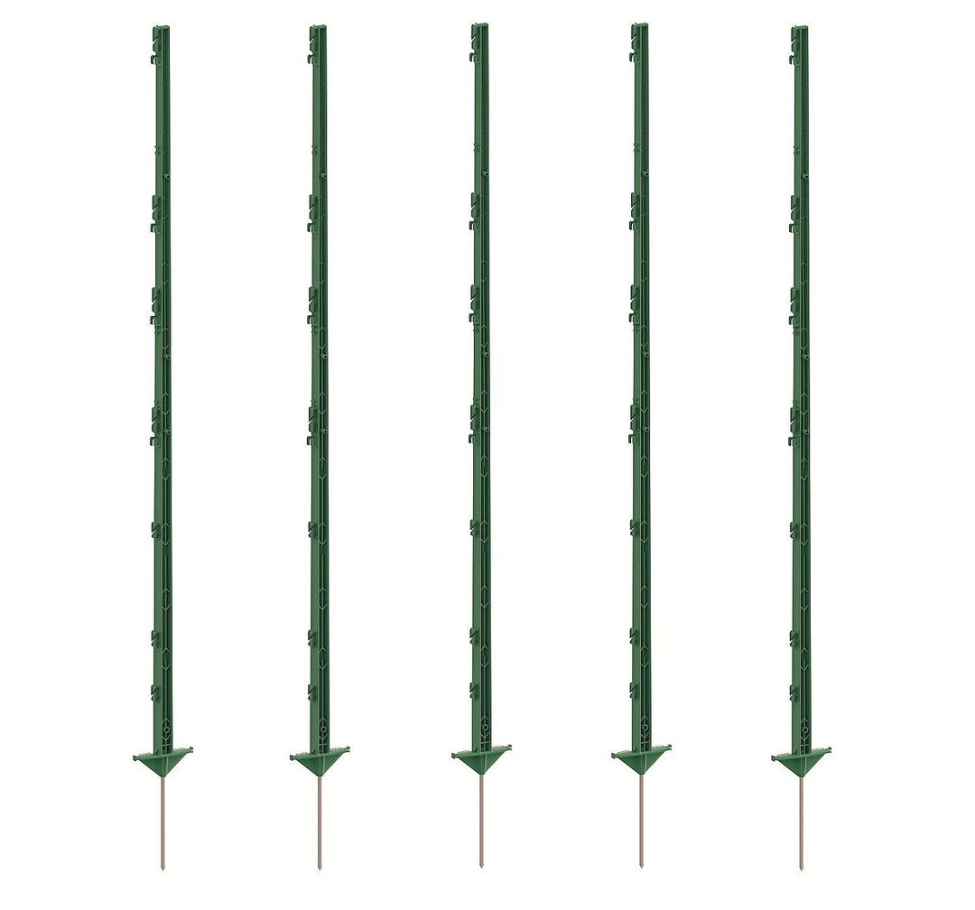 Weidezaunpfahl Kunststoff 156 cm grün 20 Stück