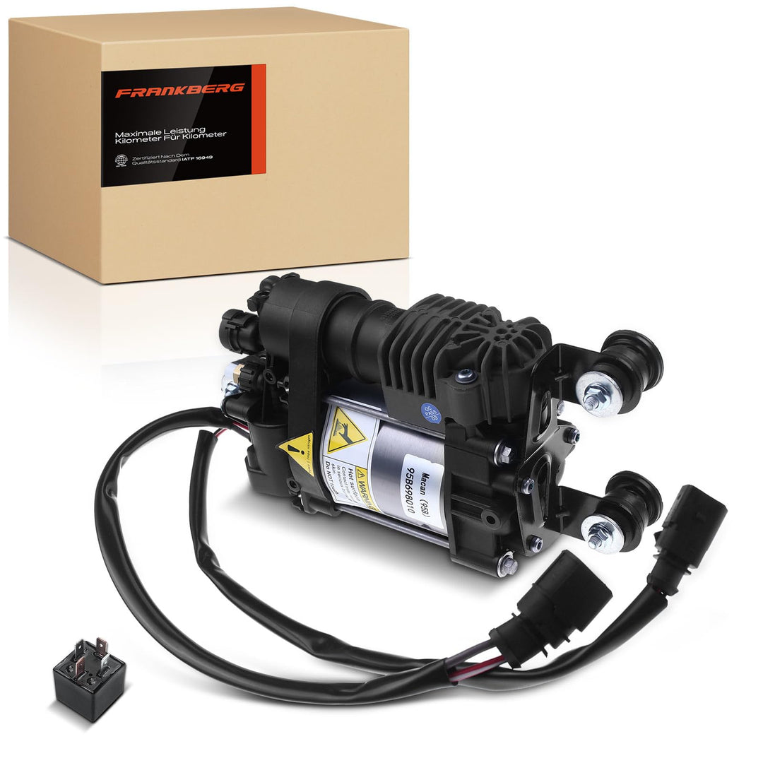 Frankberg Kompressor Luftfederung Niveauregulierung Kompatibel mit M.a.c.a.n 95B 2.0L-3.6L 2014-Heut