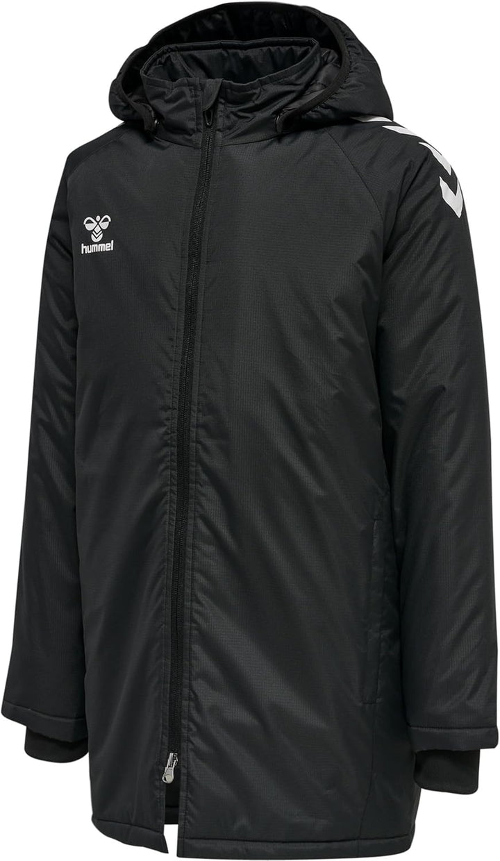 hummel Fussball - Teamsport Textil - Jacken hmlCORE XK Bench Jacke Kids 116 Schwarz, 116 Schwarz