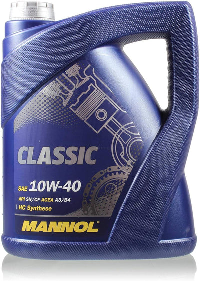 Motor-Öl 7L MANNOL Classic 10W-40+MANN-FILTER Mercedes-Benz Stufenheck W124