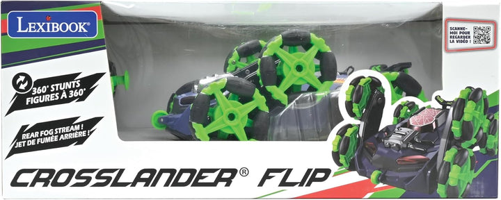 Lexibook Crosslander Flip, Ferngesteuertes Auto, bis zu 8km/h, 360°-Figur, Licht- und Soundeffekte,