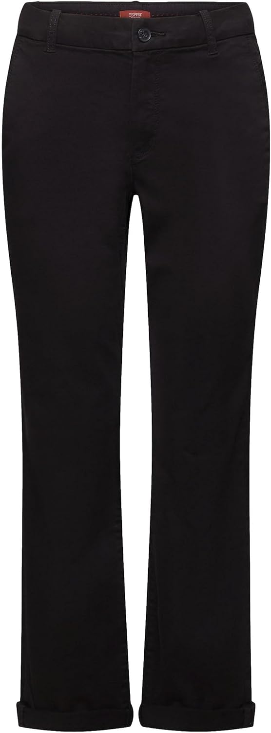 ESPRIT Damen Hose 30W / 32L 001/Black, 30W / 32L 001/Black