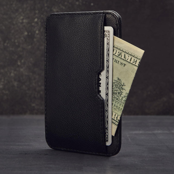Vaultskin Chelsea Ultra-Slim Leder-Geldbörse für die Vordertasche - RFID-Blockierung für Männer mit