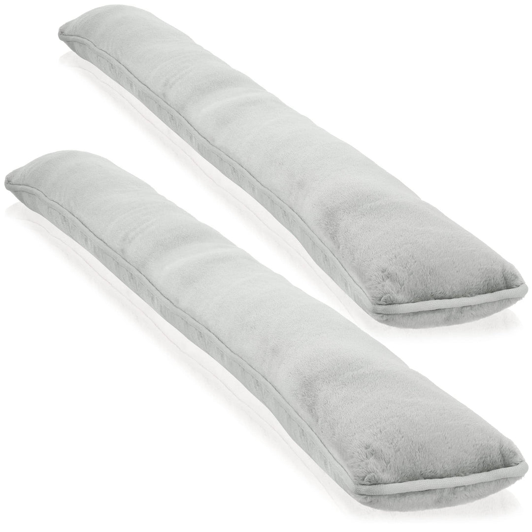 COM-FOUR® 2X Zugluftstopper für Tür und Fenster - Microfaser Windstopper- Energie sparen mit Luftzug