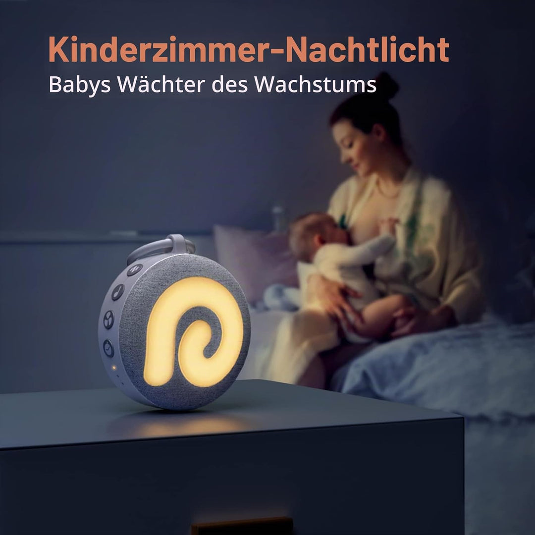 Dreamegg White Noise Machine Baby - D11 Einschlafhilfe Baby Weisses Rauschen Sound Machine mit 11 Mu