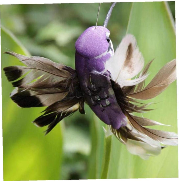 Powered 1pc Solar-fliegen Flatternde Kolibri Kreative Vibration Tanzen Fly Flatternde Kolibri Vögel