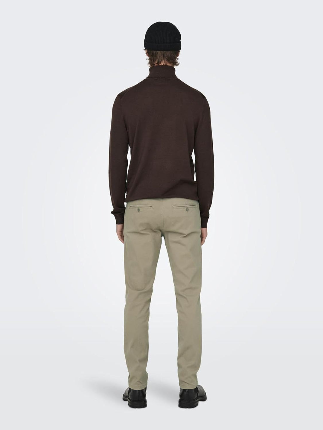 ONLY &amp; SONS Herren Chino-Hose 34W / 32L Chinchilla, 34W / 32L Chinchilla