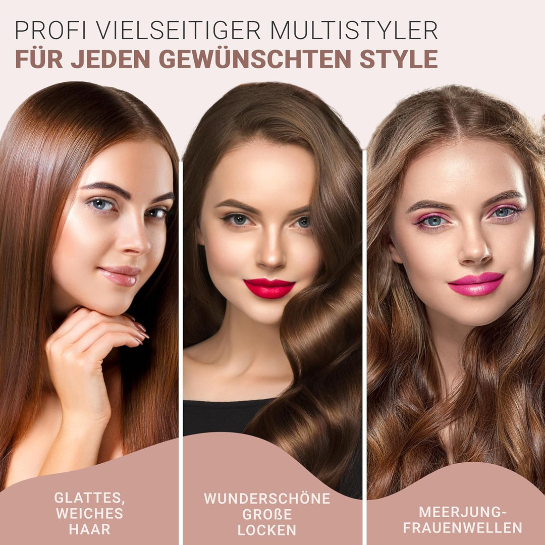 Glätteisen Locken und Glätten Haarglätter - 5 Jahre Sorgenfreiheit - Haar Styling Hair Straightener