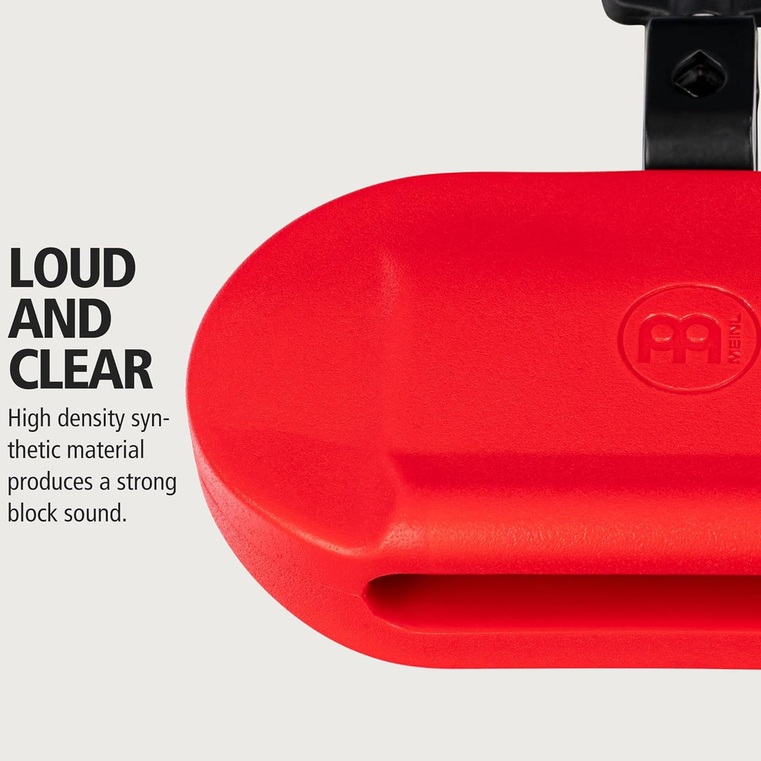 MEINL Percussion Low Pitch Block - Red (MPE4R) Unterton, Unterton