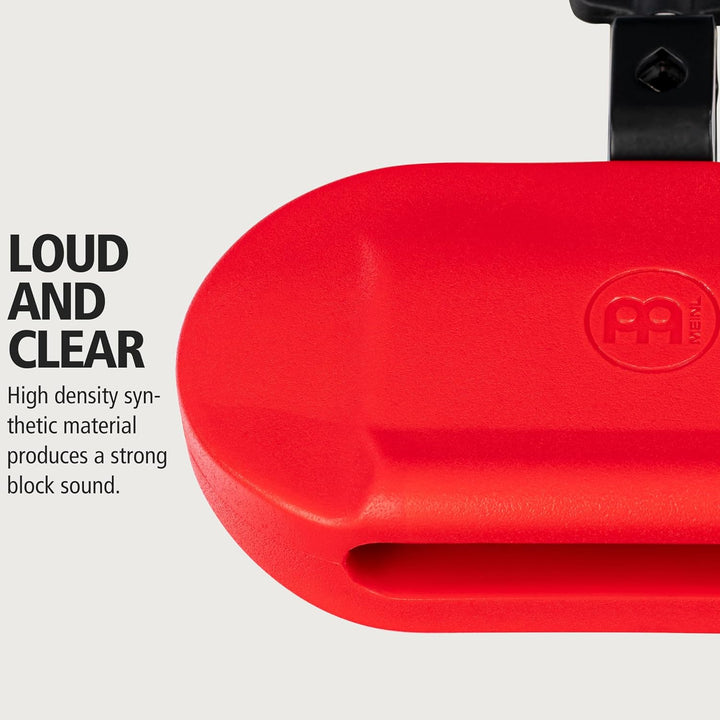MEINL Percussion Low Pitch Block - Red (MPE4R) Unterton, Unterton