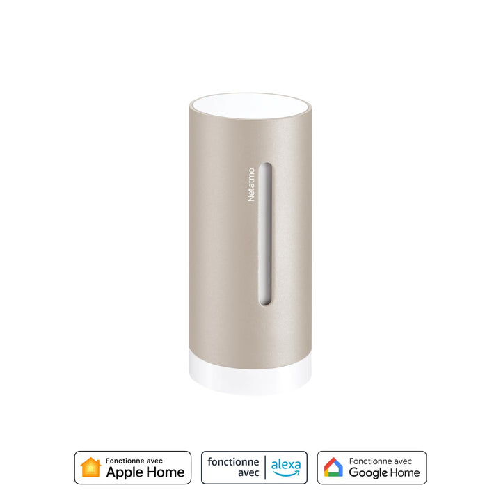 Netatmo Zusätzliches Smartes Innenmodul für Netatmo Wetterstation, Überwachung von Temperatur, Luftf