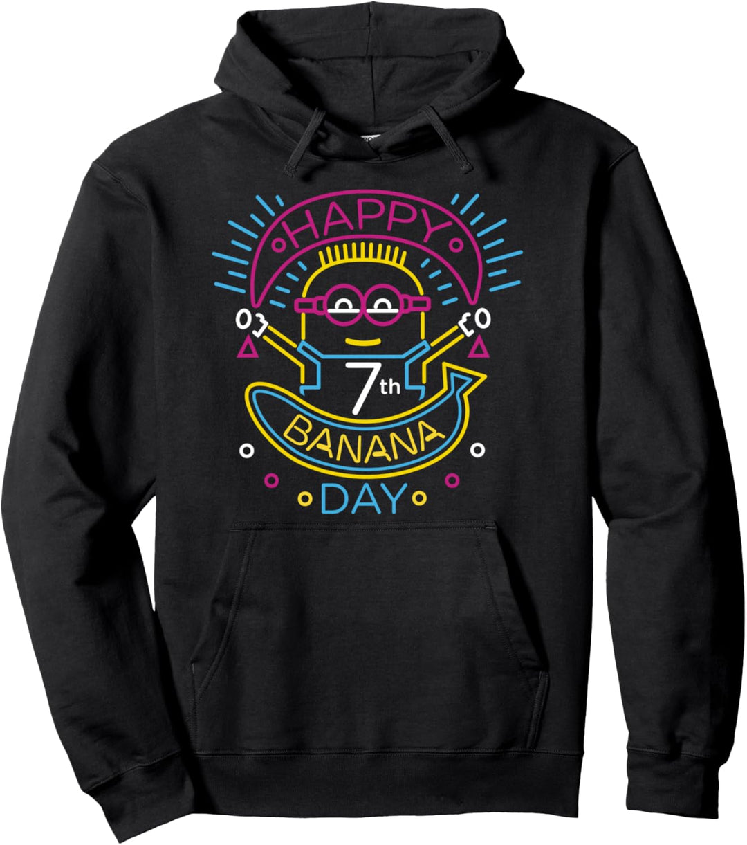 Despicable Me Minions Happy 7th Banana Day Pullover Hoodie