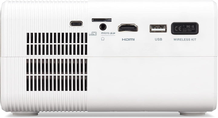 Acer - AOpen QF12 Powered by Acer LCD-LED Projector (Full HD (1.920 x 1.080 Pixel) 5.000 Lumen, 1.00