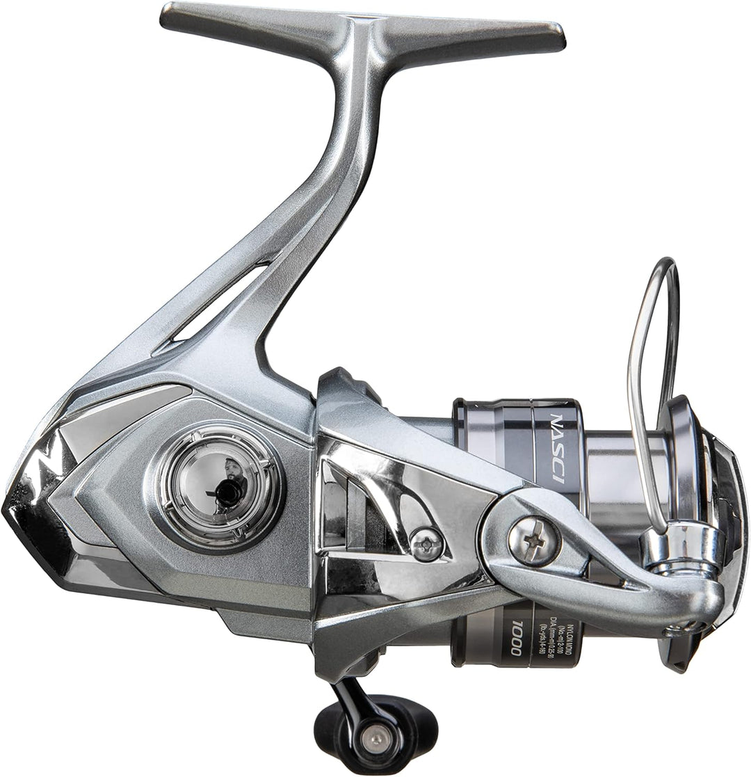 Shimano Nasci FC Spinnrolle Übersetzung: 5.0:1 | Grösse: 1000, Übersetzung: 5.0:1 | Grösse: 1000
